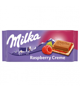 Milka Czekolada mleczna Raspberry Creme 100 g