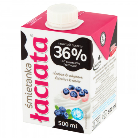 Łaciata Śmietanka 36% 500 ml