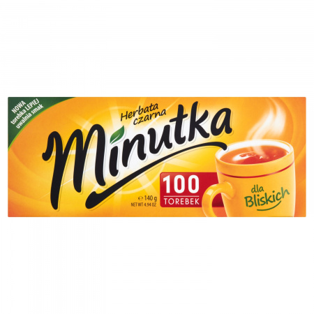 Minutka Herbata czarna 140 g (100 torebek)
