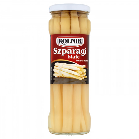 Rolnik Szparagi białe konserwowe 330 g