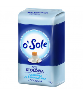 o'Sole Sól stołowa jodowana 1 kg