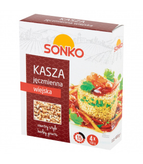 Sonko Kasza jęczmienna wiejska 400 g (4 x 100 g)