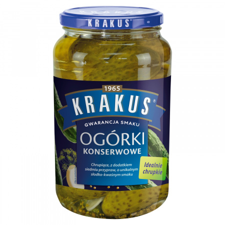 Krakus Ogórki konserwowe 920 g