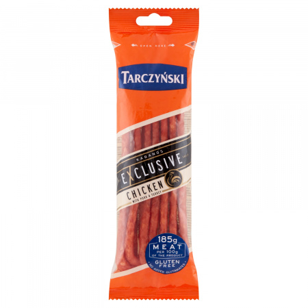Tarczyński Kabanosy Exclusive drobiowe z dodatkiem wieprzowiny 105 g