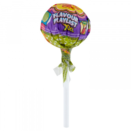 Chupa Chups Flavour Playlist XXL Lizak wielosmakowy z gumą balonową 29 g