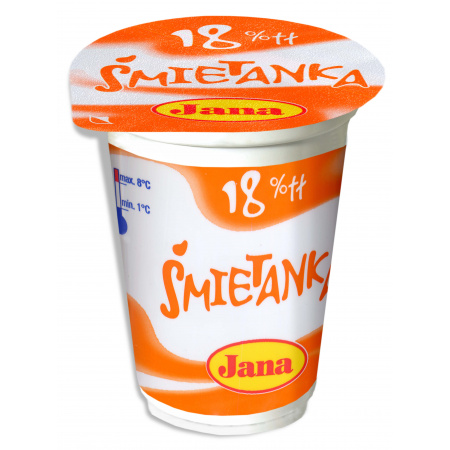 Jana Śmietanka 18% 200 ml