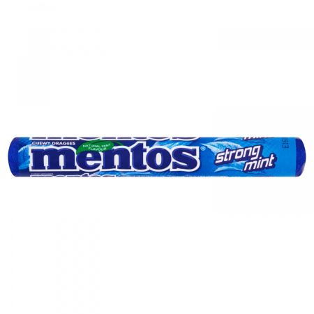 Mentos Strong Mint Cukierki do żucia 37,5 g